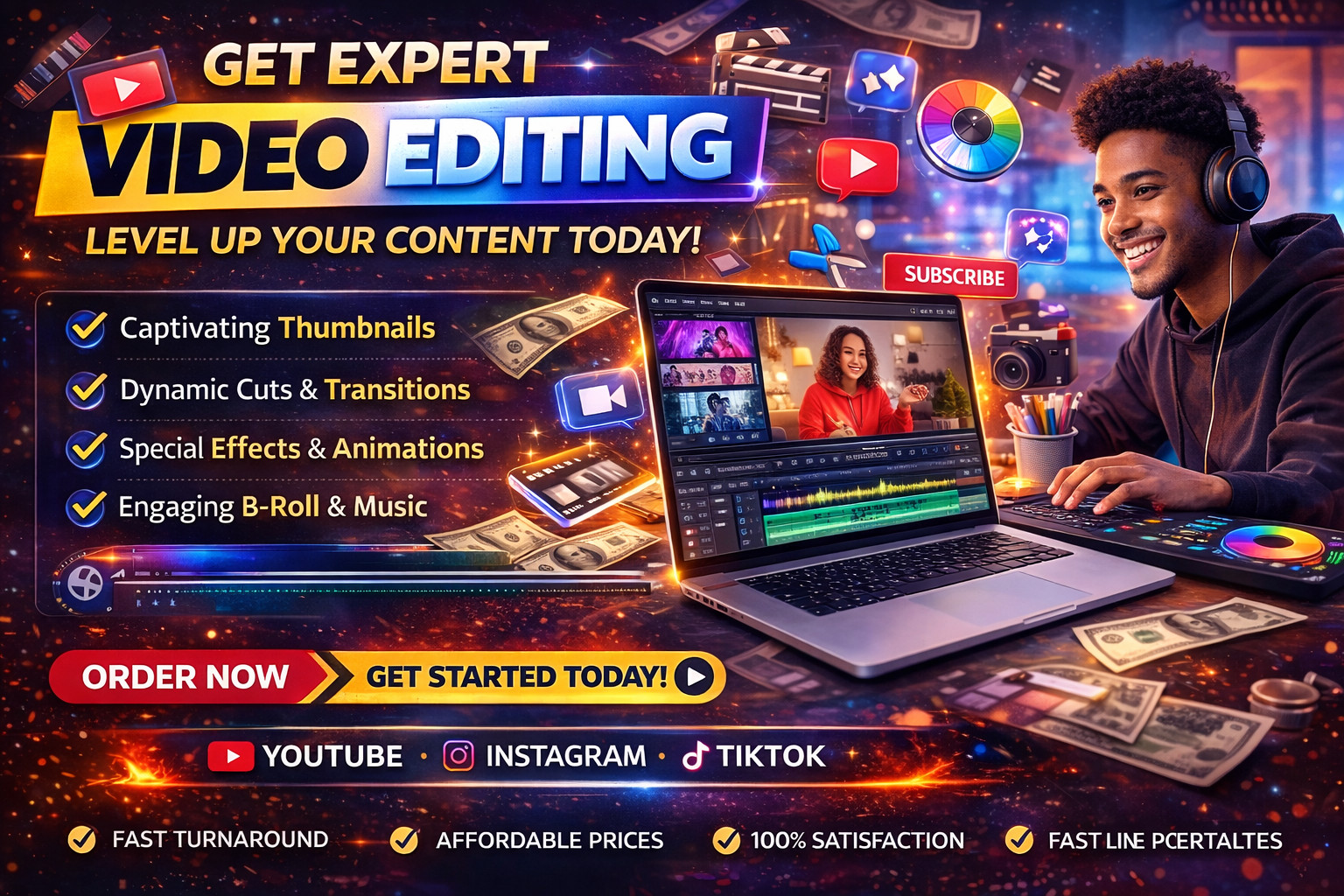 Professional Video Editing Service